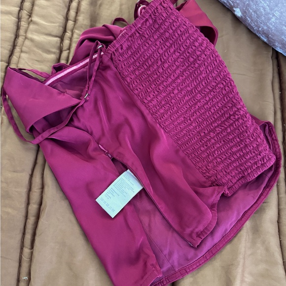 Rosette 3D silky tank, Anthropology, Let me be Brand - Picture 6 of 6